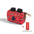 KOMMILIEF Portable Dog Poop Bags Dispenser Poop Waste Bag for Dogs Diving Cloth Garbage Bag Storage Bag Gift a Roll Garbage Bag