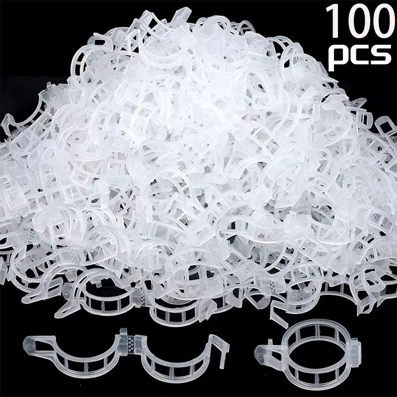 Wholesale Plant Support Clips Reusable Plastic Plant Vine Protection Grafting Fixing Tools for Vegetable Tomato Garden Supplies