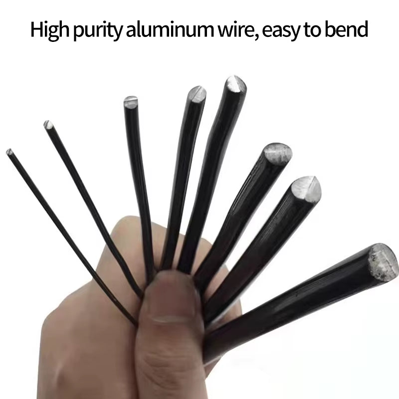 5/10M Bonsai Wire Plant Support Anodized Aluminum Bonsai Training Wire Home Office Plant Shapes Accessories Garden DIY Tools