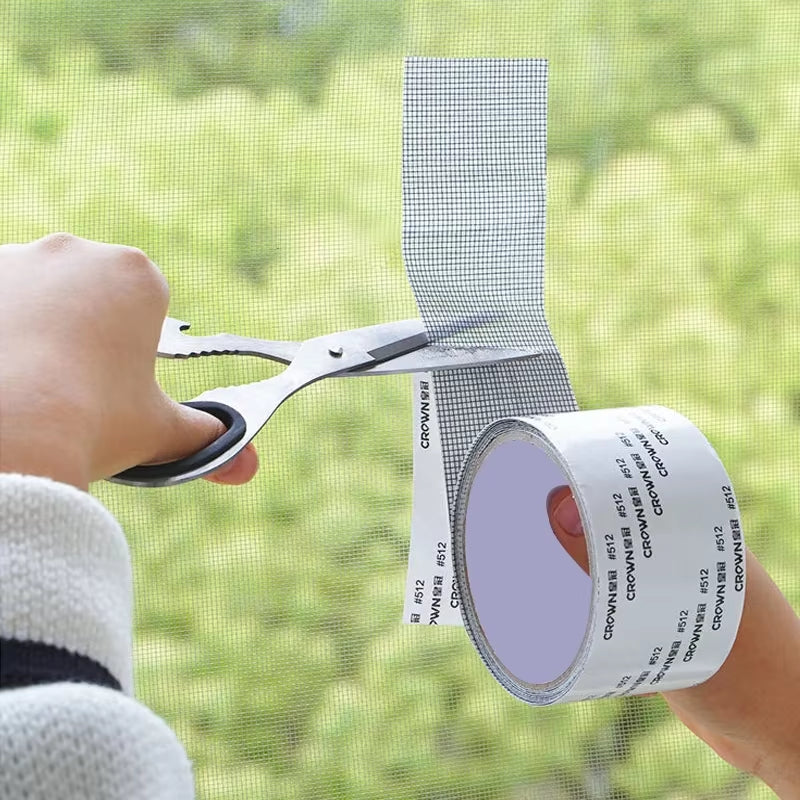 Fix Net Window Home Adhesive anti Mosquito Fly Bug Insect Repair Screen Wall Patch Stickers Mesh Window Screen Window Net Mesh