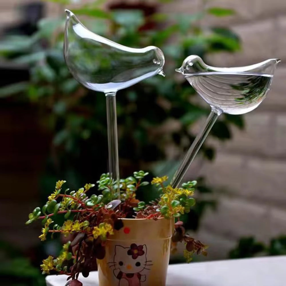 5 Packs Bird-Shaped Self-Watering Globes Perfect for Automatic Flower Watering and Home Garden Tools Drip Water Seepage Device