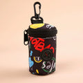 Hangable Dog Poop Bag Dispenser Zipper Portable Waste Bag Holder Cute Dogs Walking Accessory Garbage Bags Organizer Pet Supplies