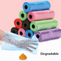 10 Rolls Dog Poop Bag Degradable Plastic Pet Dog Poop Bags for Dog Cat Toilet Clean up Outdoor Waste Garbage Cleaning Bag