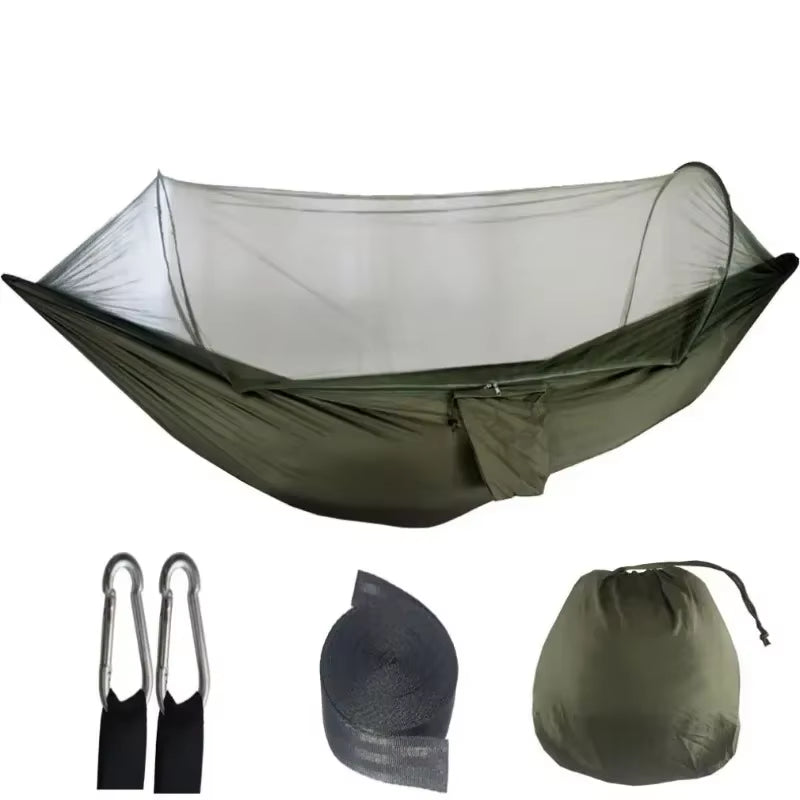 Camping Hammock with Mosquito Net Sleeping Tent Hammock Suitable Camping Hammock Outdoor Furniture for Garden