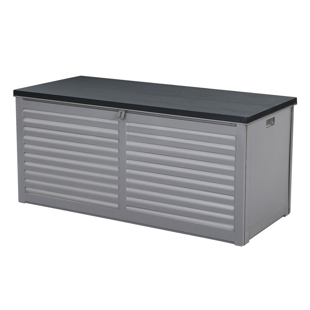 Gardeon Outdoor Storage Box Container Lockable Indoor Toy Tools Shed Garden
