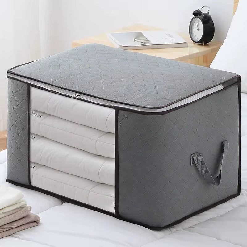 Clothes Quilt Storage Organiser Bag Luggage Moving Packing Storage Moisture-Proof Bag Non-Woven Quilt Storage Bag Packing Bag