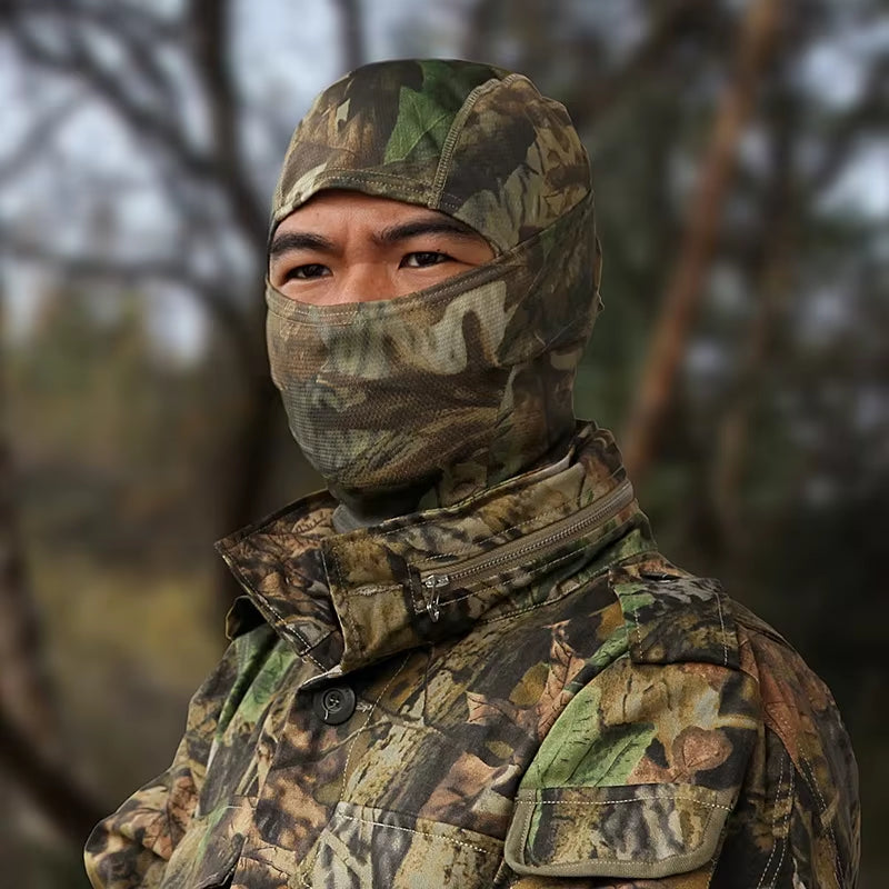 Camouflage Balaclava Full Face Mask Ski Bike Cycling Hunting Head Cover Scarf Airsoft Cap Men
