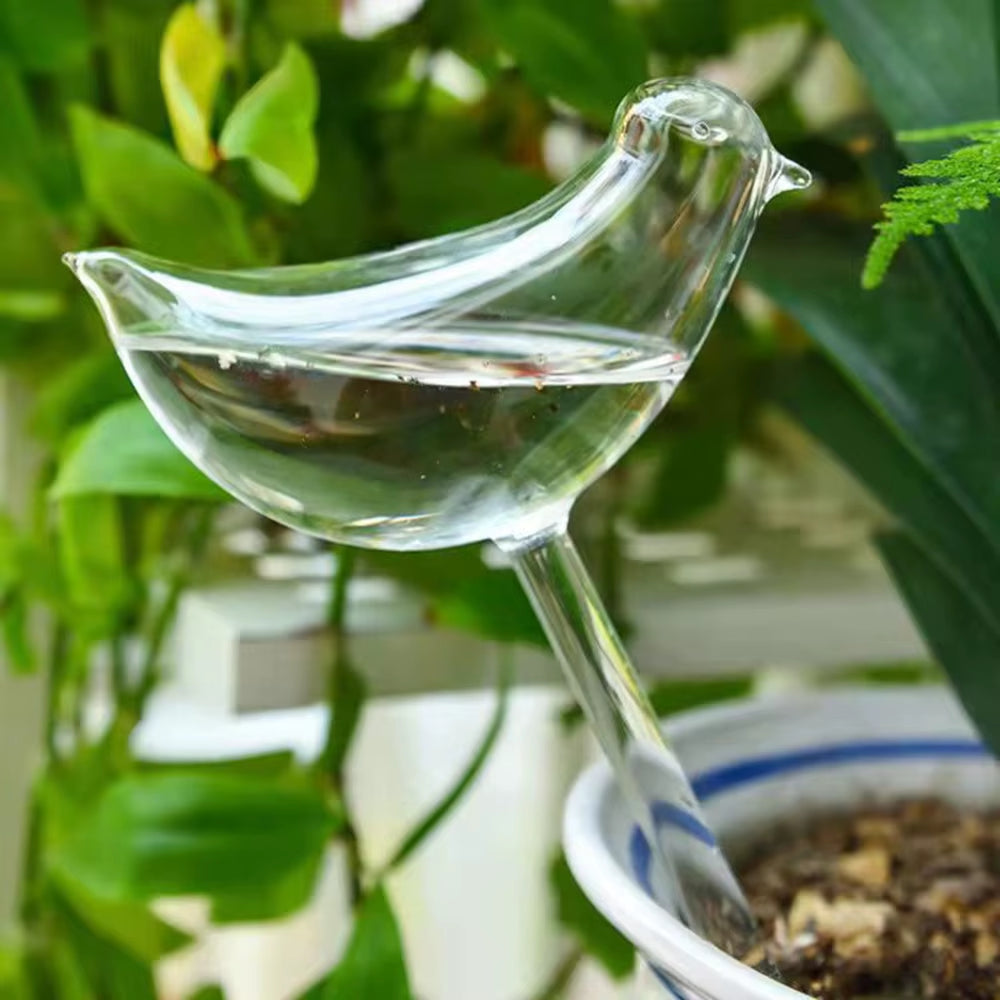 5 Packs Bird-Shaped Self-Watering Globes Perfect for Automatic Flower Watering and Home Garden Tools Drip Water Seepage Device