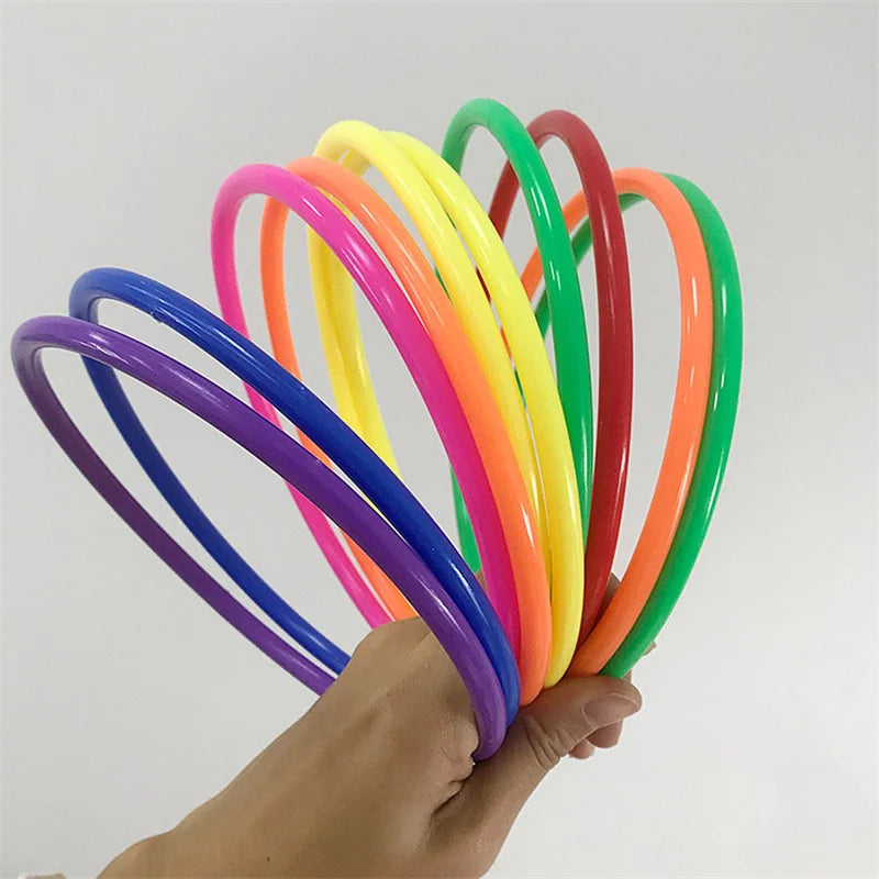 Children'S Fun Ring Throwing Game Outdoor Throwing Plastic Circle Parent-Child Interactive Competition Kids Sense Training