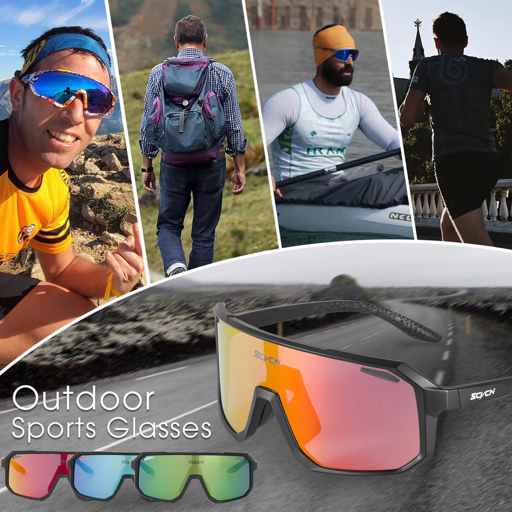 Cycling Glasses Bike Sunglasses Men UV400 Eyewear Sports MTB Outdoor Goggles Bicycle Women Sunglasses Multi Color Riding