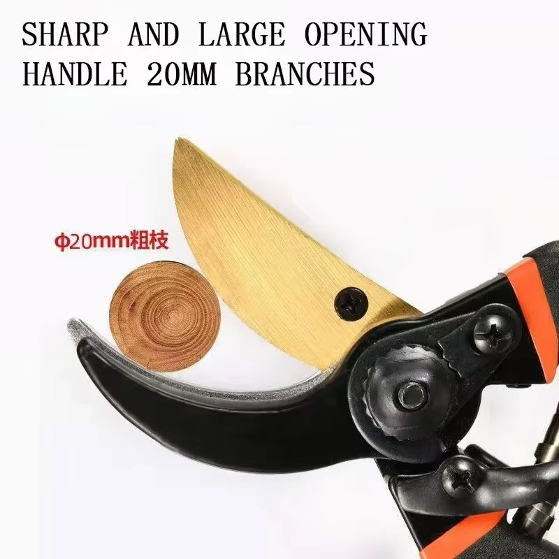 1Pc Multifunctional Pruning Shear Garden Tools Heavy Duty Ultra Sharp Hand Pruners, Professional Garden Scissors