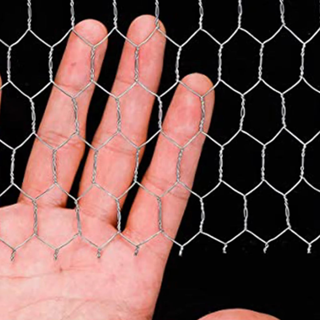 42Cmx10M Garden Fence and Crops Protective Fencing Mesh Chicken Wire Net Animal Fence Netting Mesh Fence Wire for Home Garden