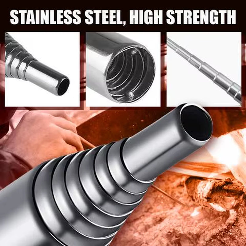Blow Fire Tube Mouth Blowpipe Collapsible High Effective Tiny Outdoor Beach Garden Tool Camping Equipment Blowing Fire Stick