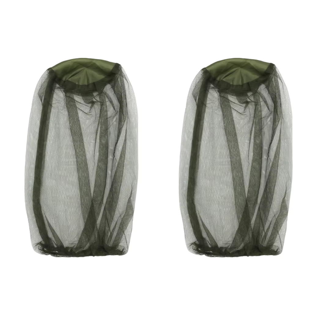 2 Pcs Outdoor Fishing Cap anti Mosquito Insect Garden Beekeeping Hat Camping Bug Mesh Head Net Face Protector Hats Fishing Cap