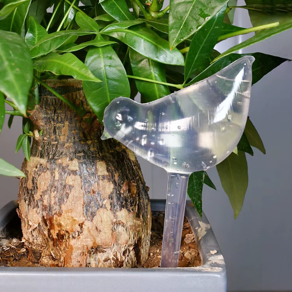 5 Packs Bird-Shaped Self-Watering Globes Perfect for Automatic Flower Watering and Home Garden Tools Drip Water Seepage Device